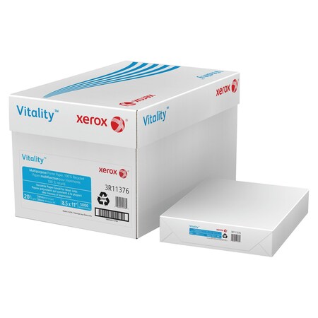 Xerox Multiprpse Printer Paper, Letter, Wht, PK10 3R11376